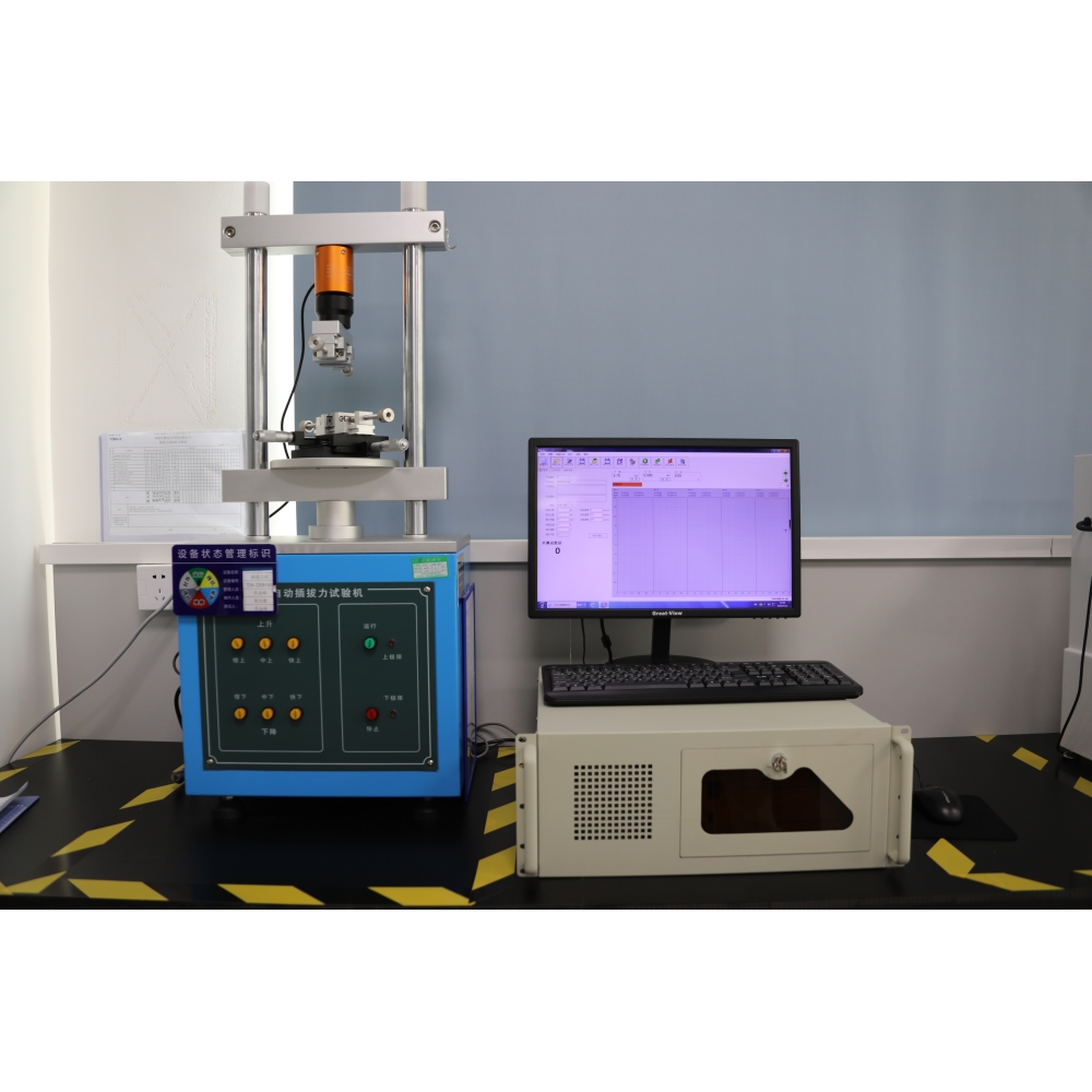 Automatic insertion and extraction force testing machine